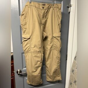 Carhartt Force rips top cargo pants. Tan size 42x32. EUC EXCELLENT work pants